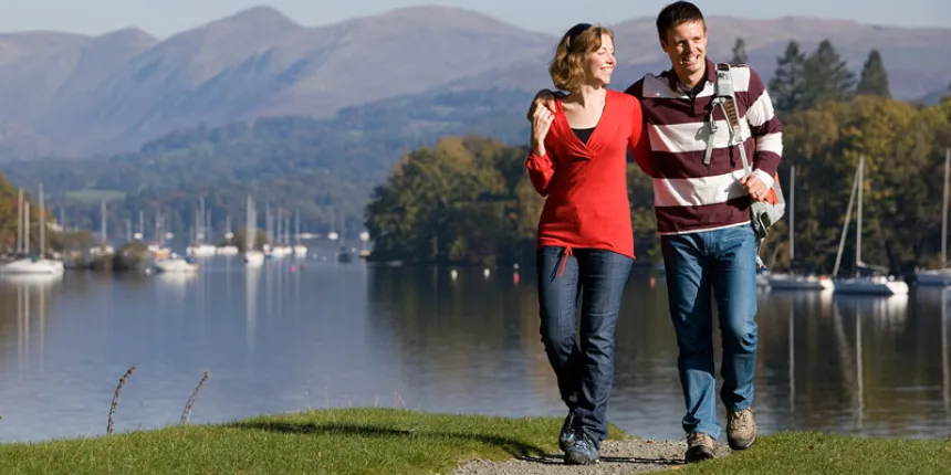 Walking Along Windermere Shore