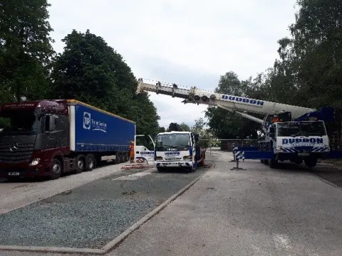 June Delivery of container