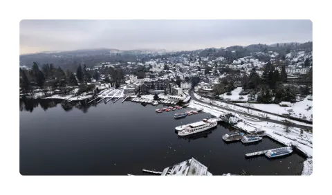 Winter in windermere