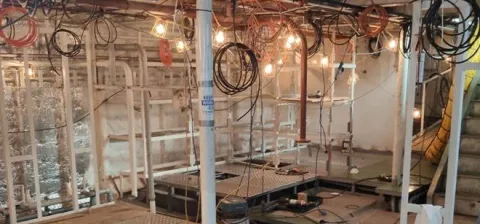 MV Swift being built at Lakeside in March 2020