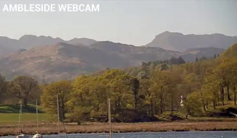 A view from the Ambleside webcam