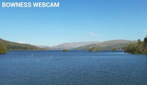 An image from Bowness webcam
