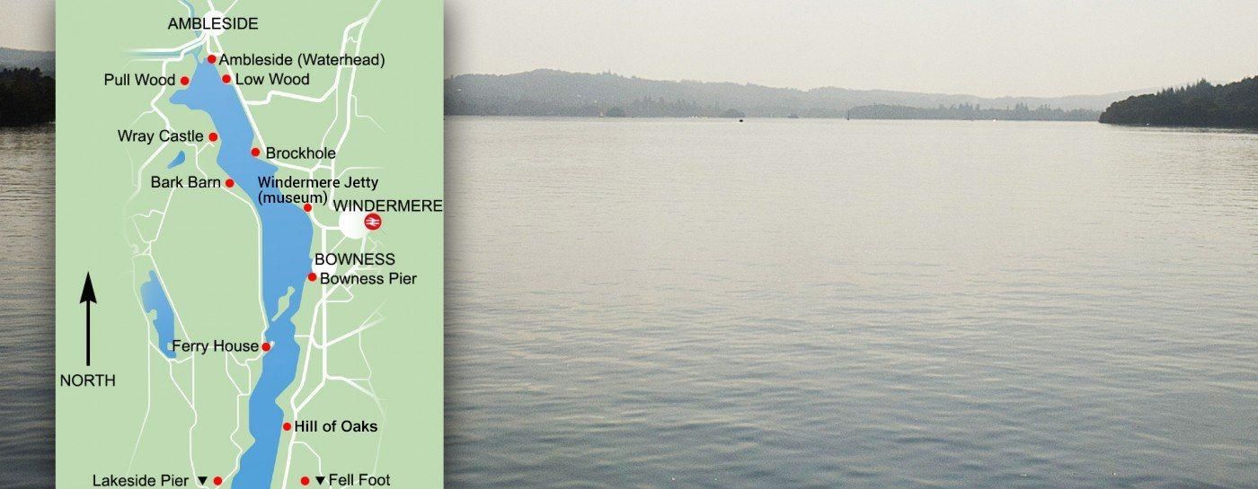Find the best fare for your journey across Windermere