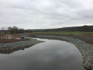 The River Taw takes it's new path