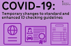 Covid-19 Changes to documents