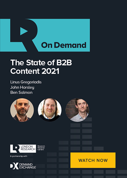The State of B2B Content 2021 - Watch Now