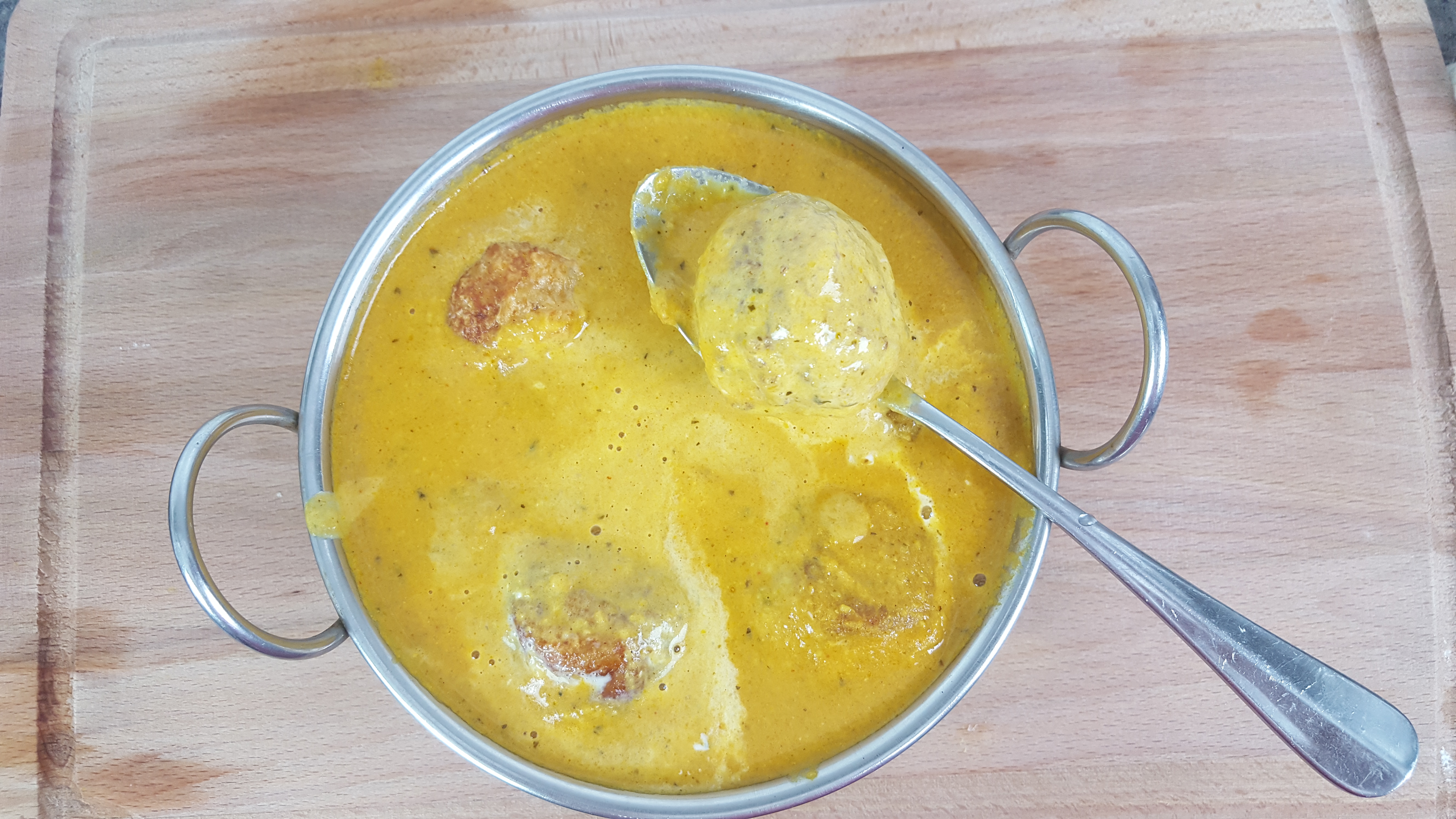 Malai Kofta | Potato & Paneer Fritters in Tomato Gravy