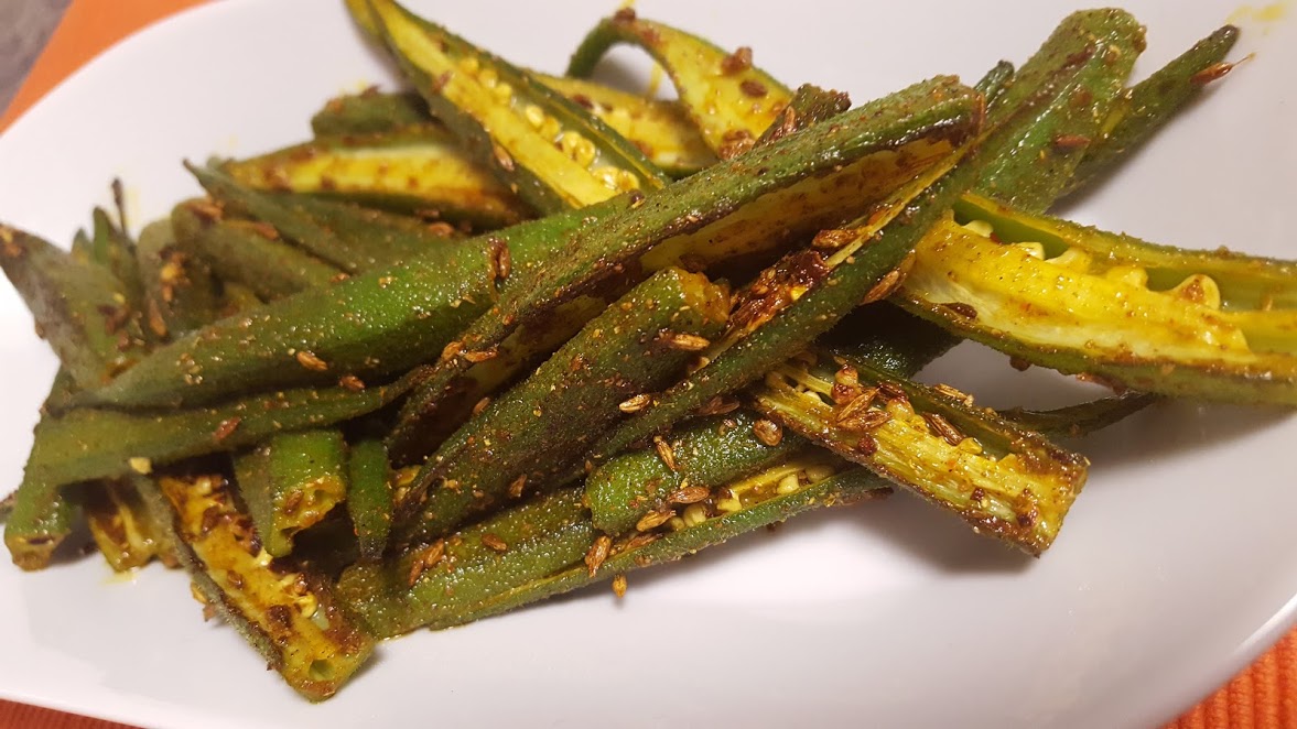 Lightly Spiced Bhindi Ki Sabzi Recipe | Indian Spiced Okra