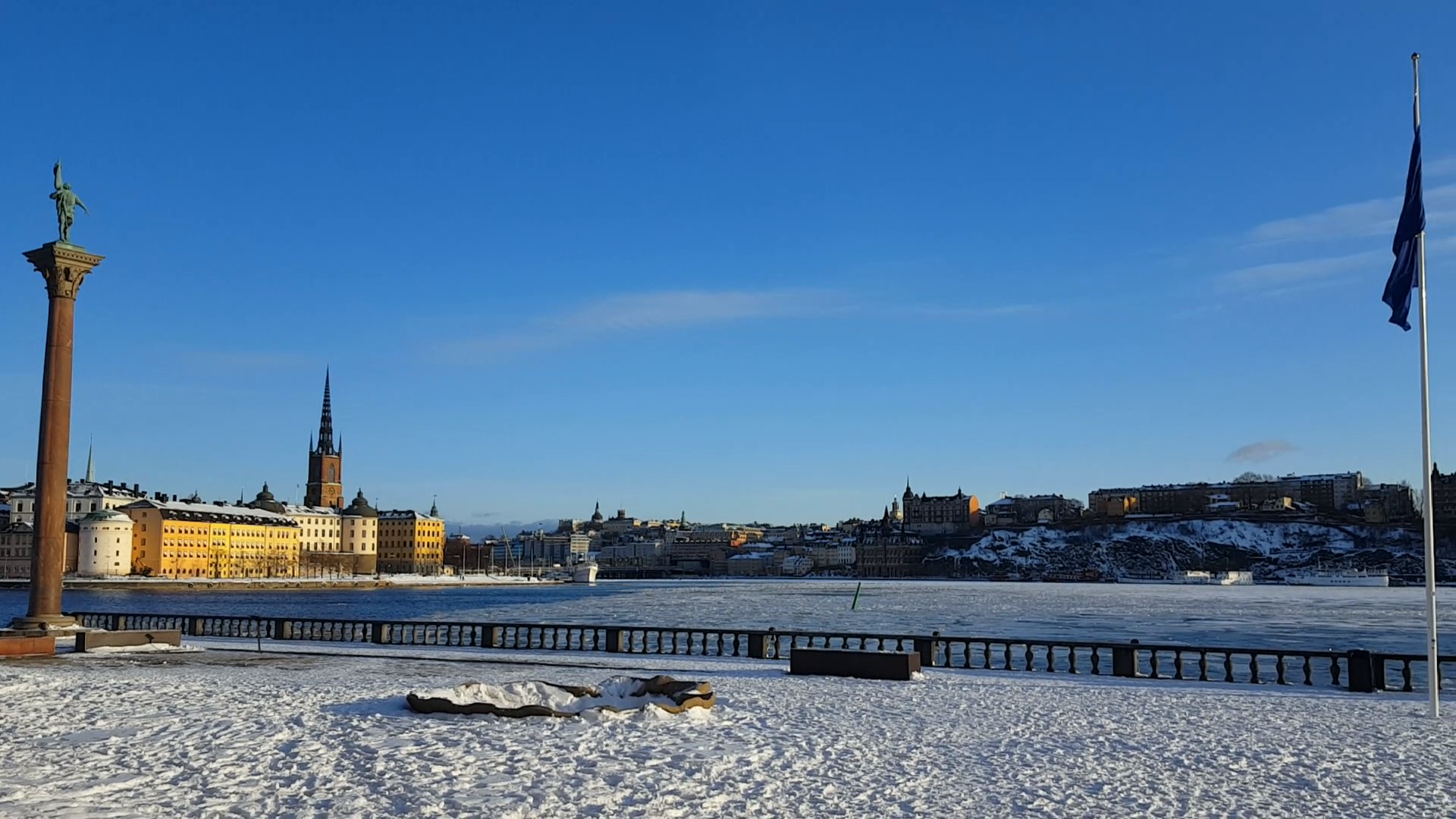 Visit Stockholm in the winter - View from the city hall dontask4salt