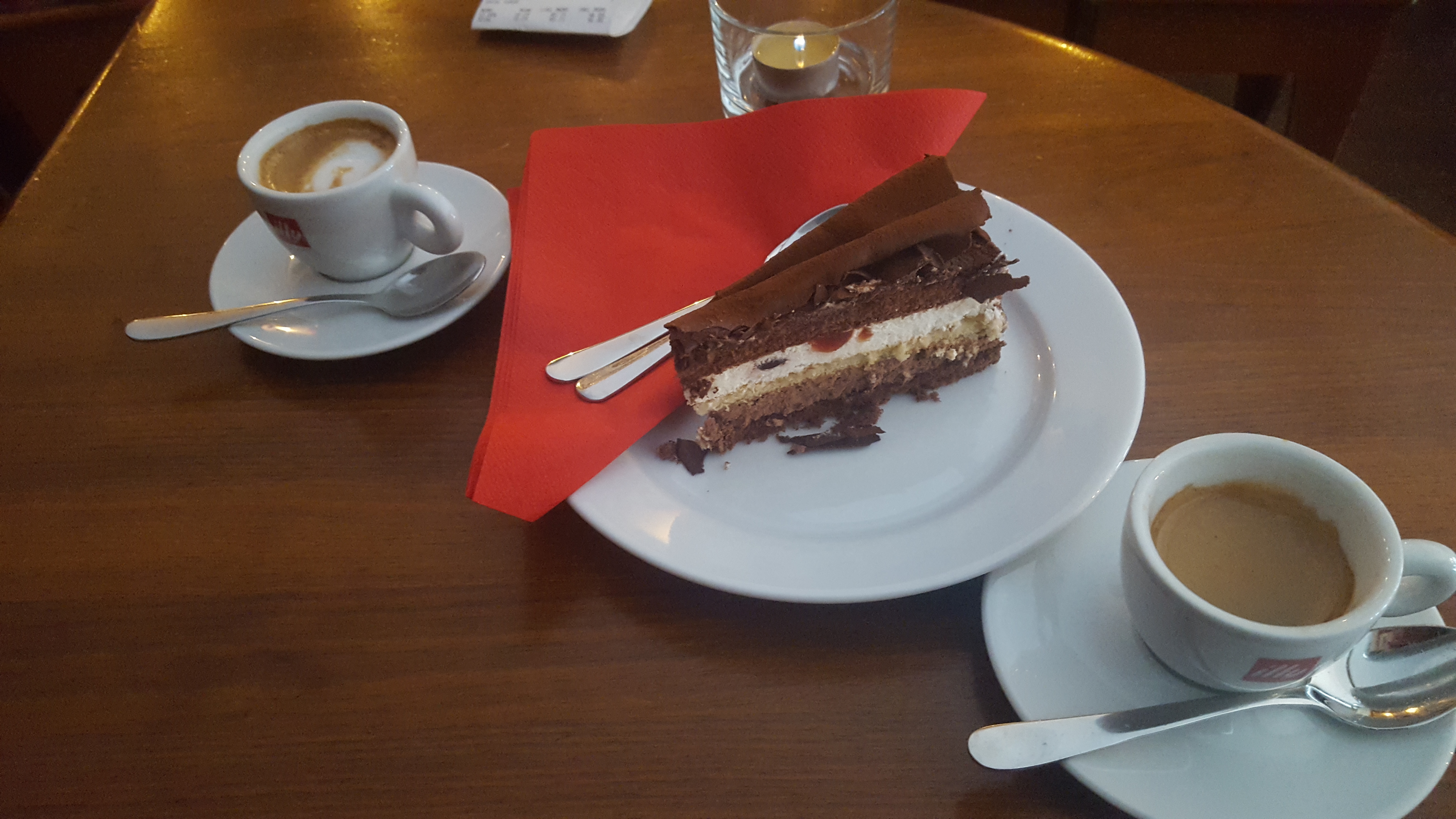 Black Forest Cake Slice - Cafe Albert | Vegetarian Food in Stockholm Black Forest Cake Slice - Cafe Albert | Vegetarian Food in Stockholm