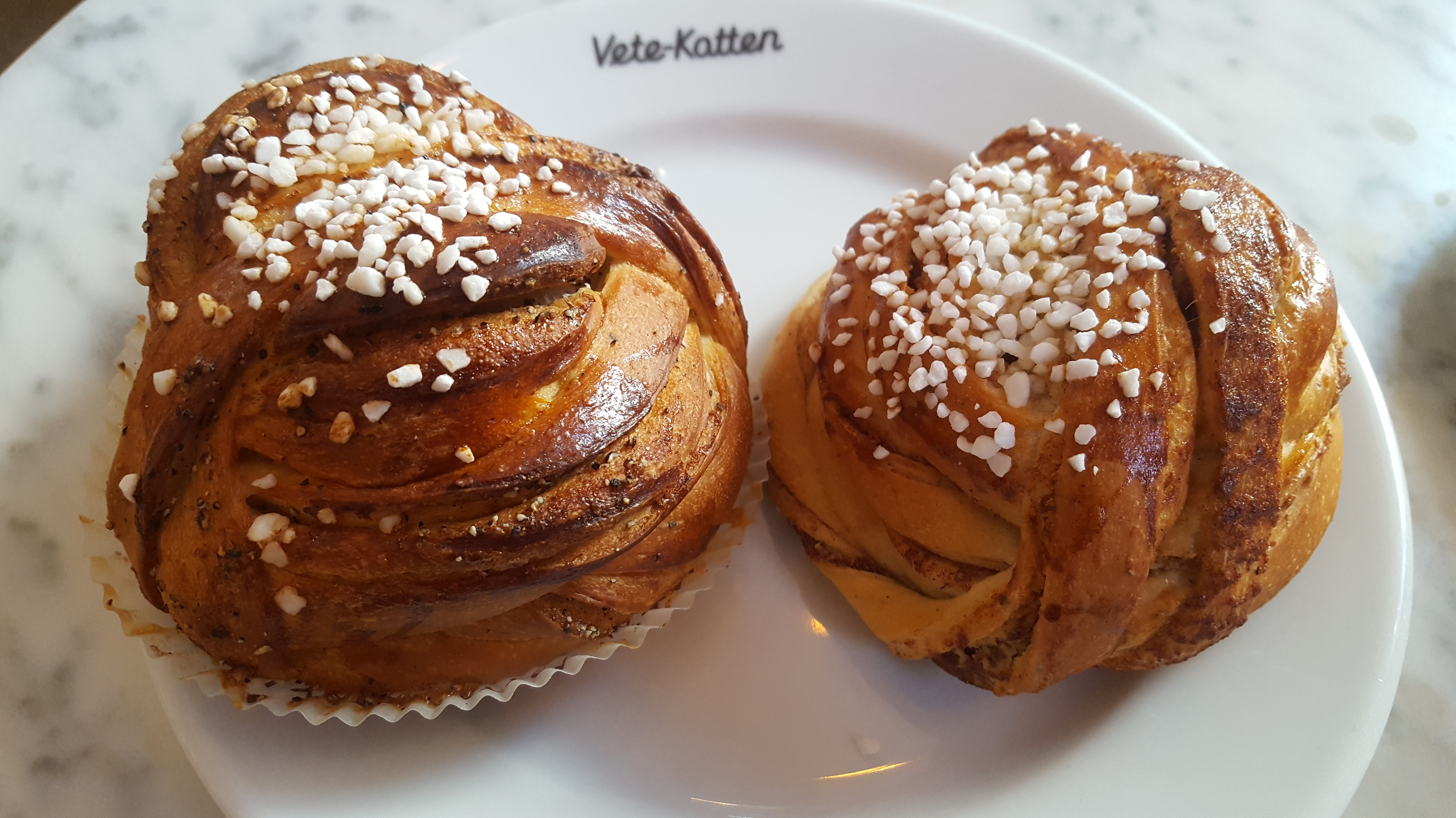 Cinnamon Bun and Cardamom Bun - Vete-Katten | Food in Stockholm Semlor, Food in Stockholm Dontask4salt Visit Stockholm