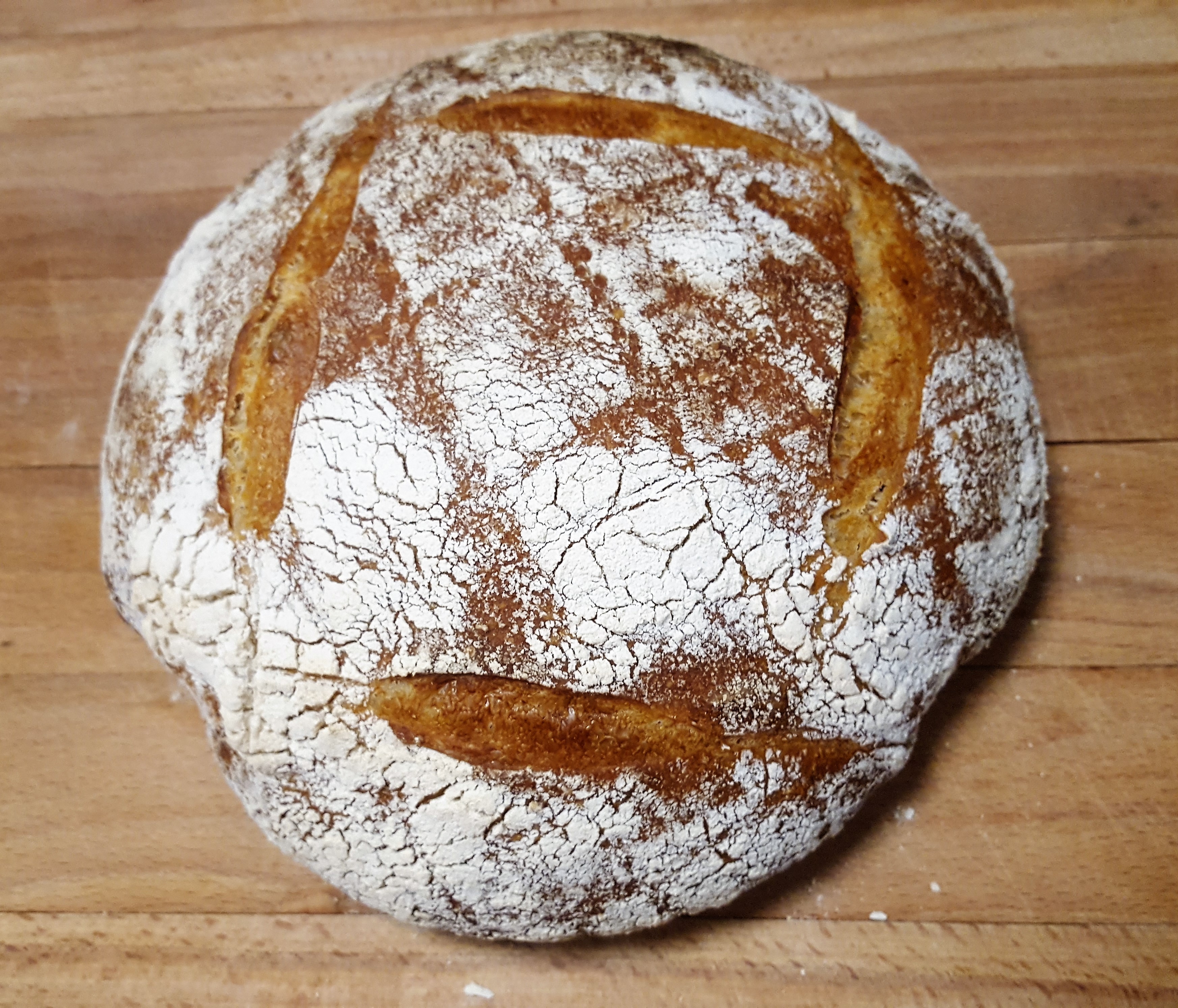 My first ever homemade sourdough bread loaf! My first ever homemade sourdough bread loaf!