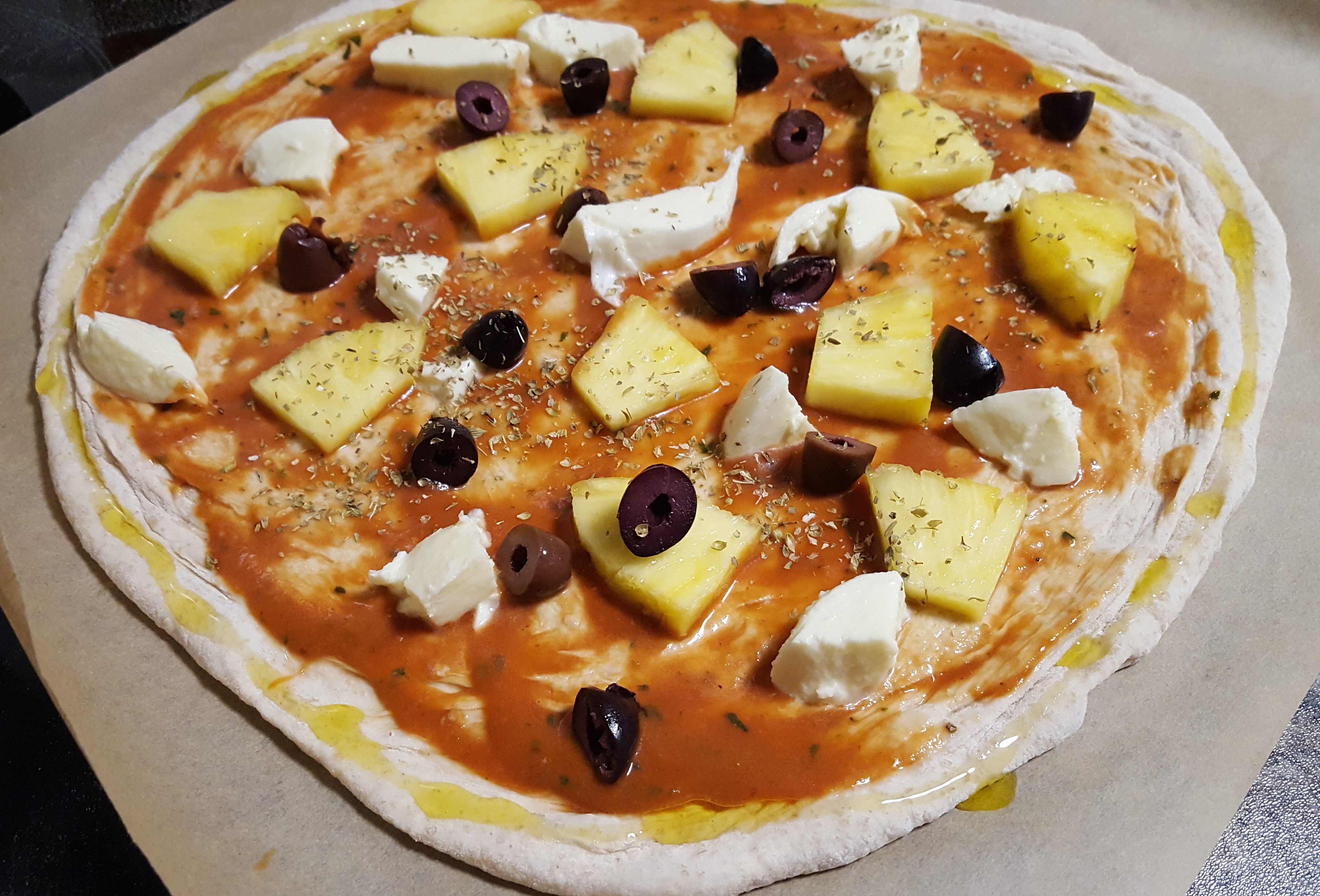 Sourdough pizza dough recipe