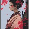 'Geisha's Red Garden'