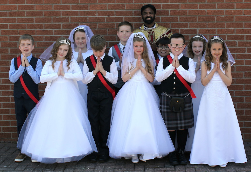 first communions at monifieth and arbroath diocese of dunkeld