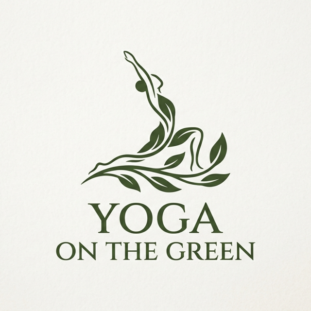 Yoga on the green logo