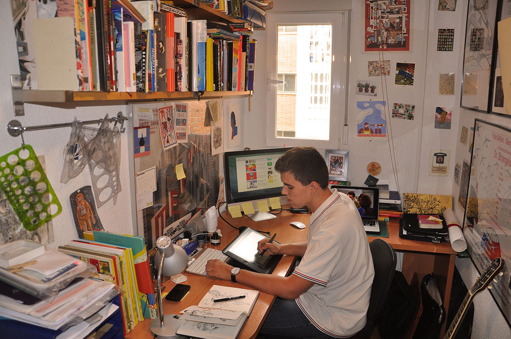 In the Studio: Andrés Lozano