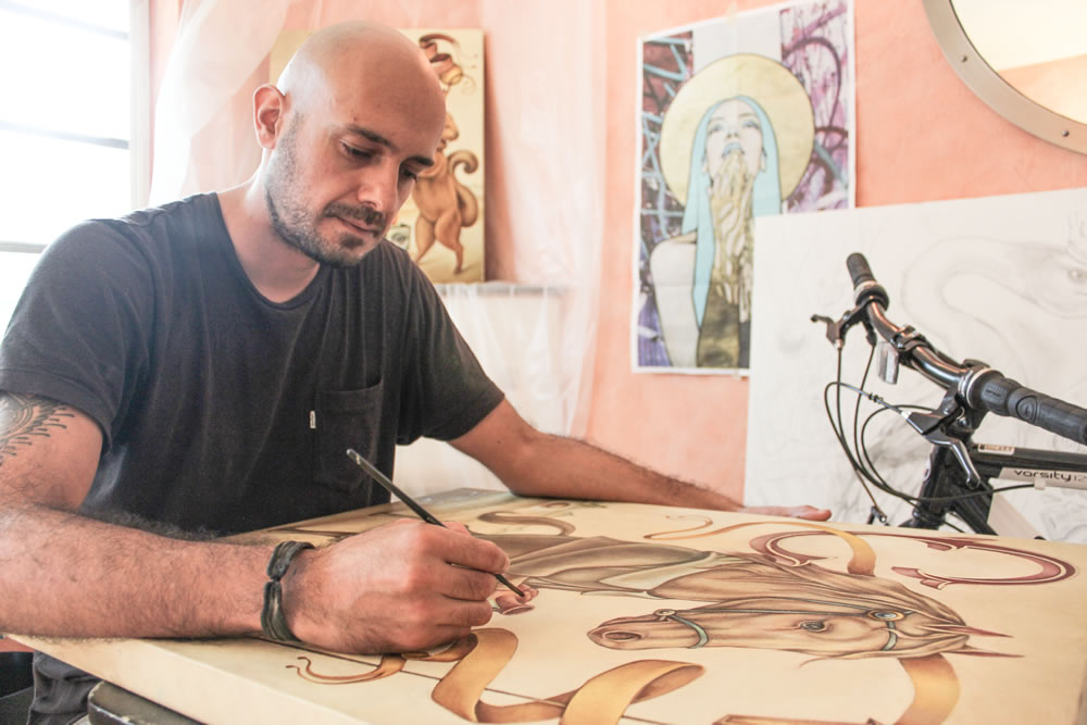 In the Studio: Julián de Narvaéz 6