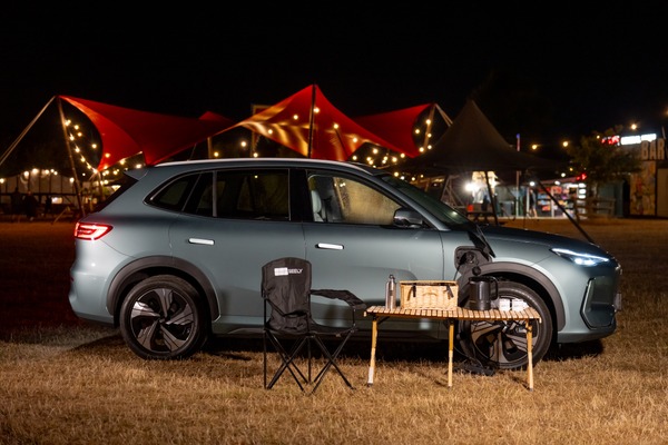Geely Auto UK brings the great outdoors to your driveway with Camping Mode