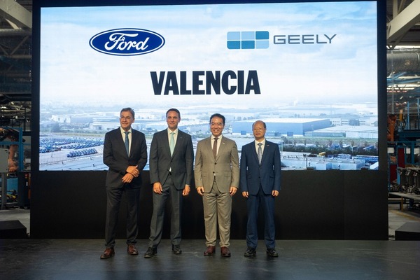 Geely Auto and Ford Establish Joint Venture in Spain for Localized Production in Ford’s Valencia Plant