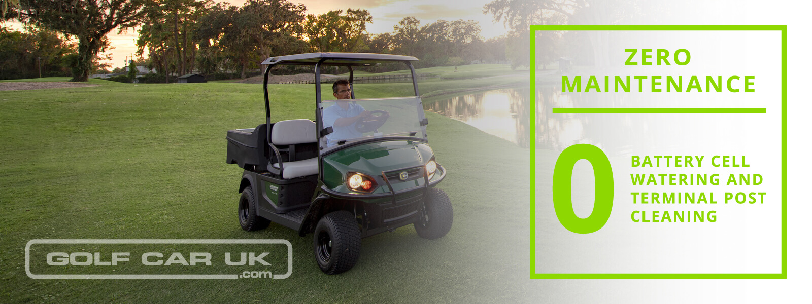 Cushman Hauler 800 ELiTE Zero Maintenance Batteries