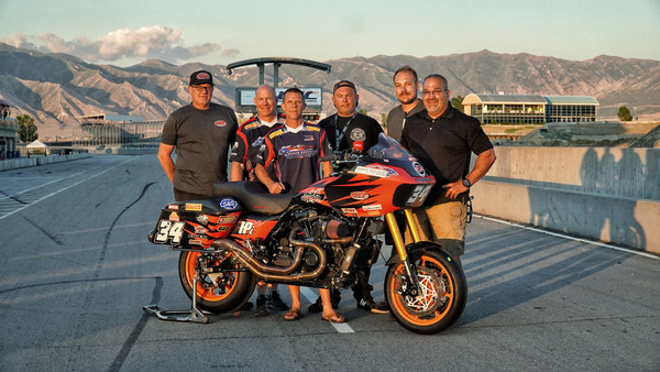 Barnes charges to Bagger Racing League win on Harley-Davidson Road Glide Special