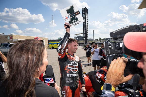 Harley-Davidson® X Dynojet Factory Rider Kyle Wyman Clinches 2025 Mission King Of The Baggers Championship At Circuit Of The Americas