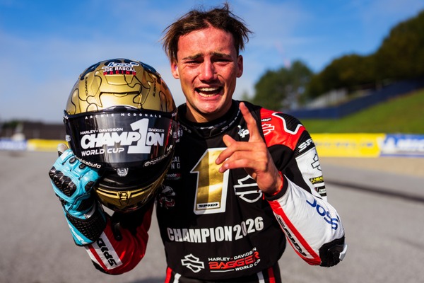 Harley-Davidson Celebrates Archie McDonald As The First FIM Bagger World Cup Champion