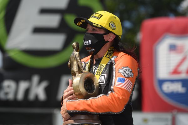 Angelle Sampey and Harley-Davidson back on top at Indy