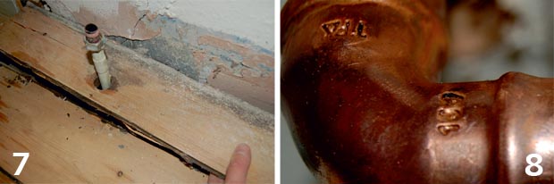 Replacing a radiator: Steps 7 and 8 Replacing a radiator: Steps 7 and 8