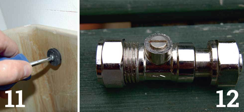 Screw the toilet to the floor and wall; You may need to re-route the cold water supply