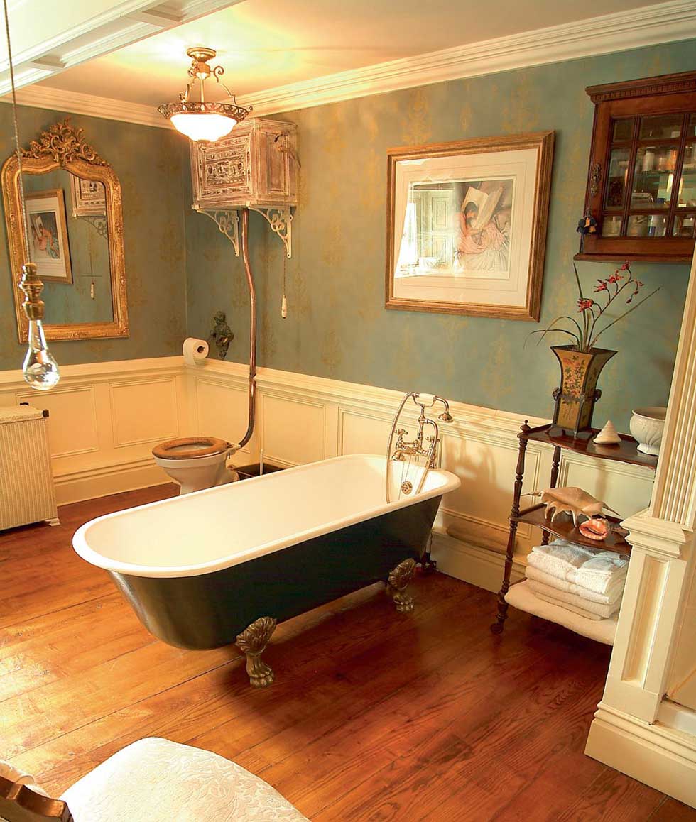 The bathroom