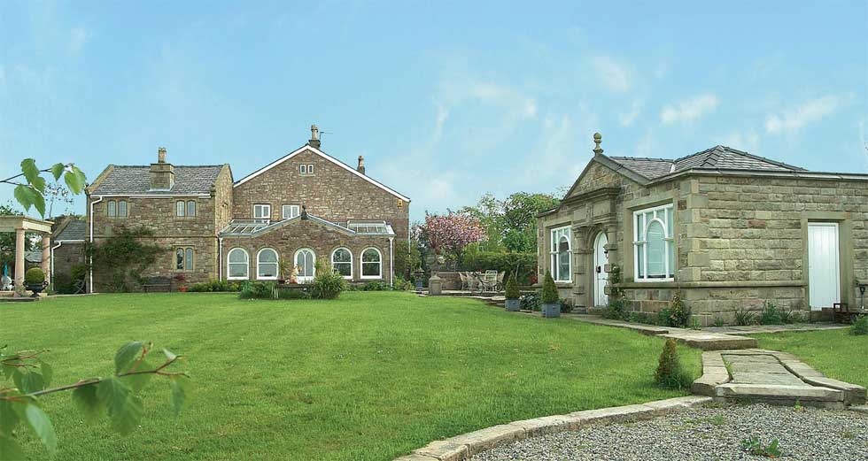 A renovated and extended farmhouse