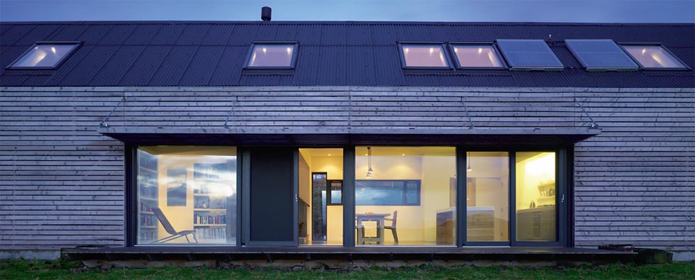 Open Storm Shutters