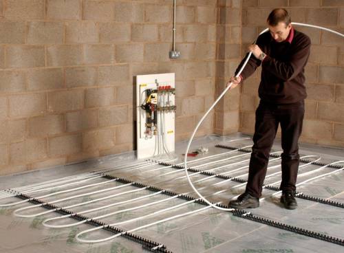 Laying Underfloor Heating