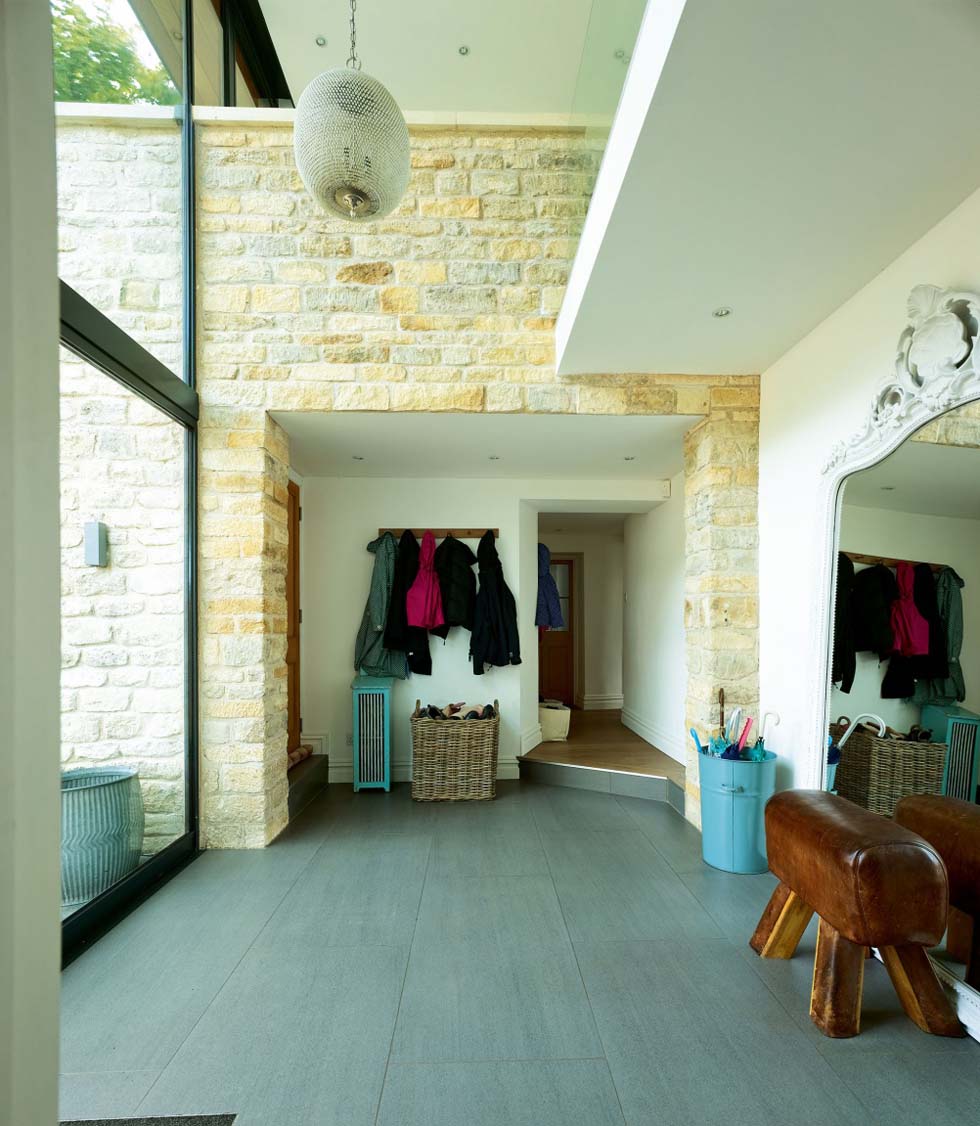 Double-height ceilings
