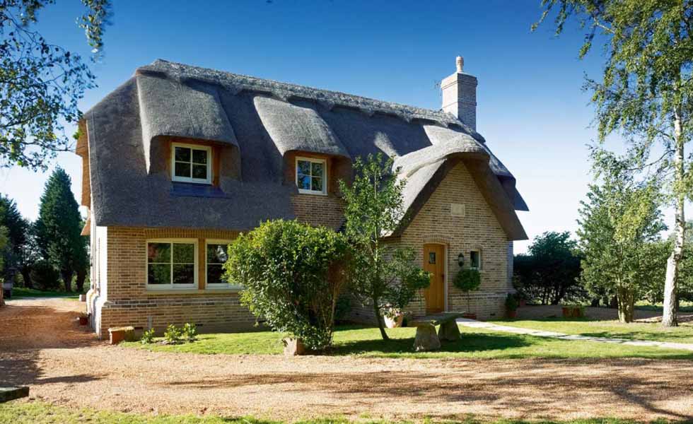 Charming self build thatched cottage in Cambridgeshire