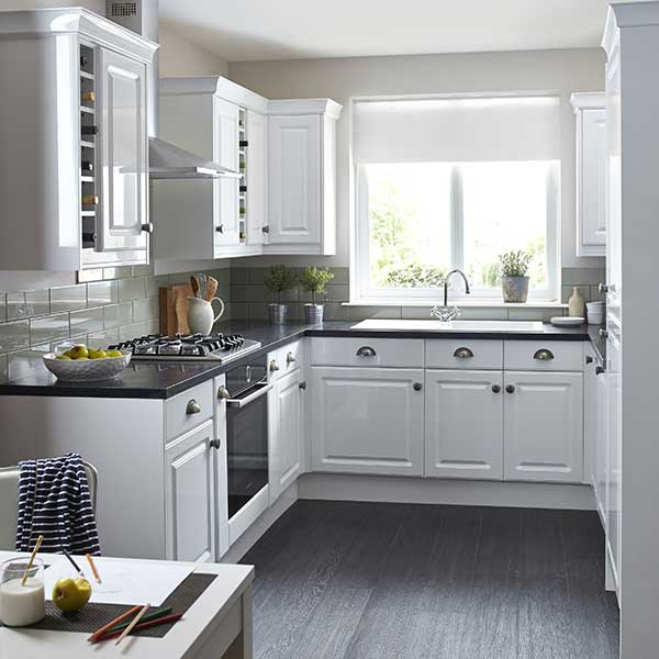 new small white kitchen