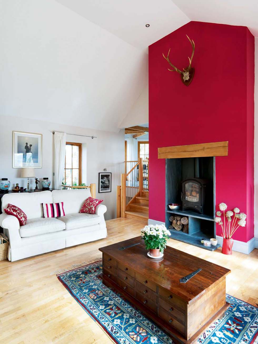 The living room