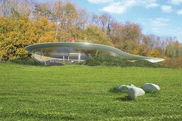 Elmstone Hole Farm, by Future Systems. Kent