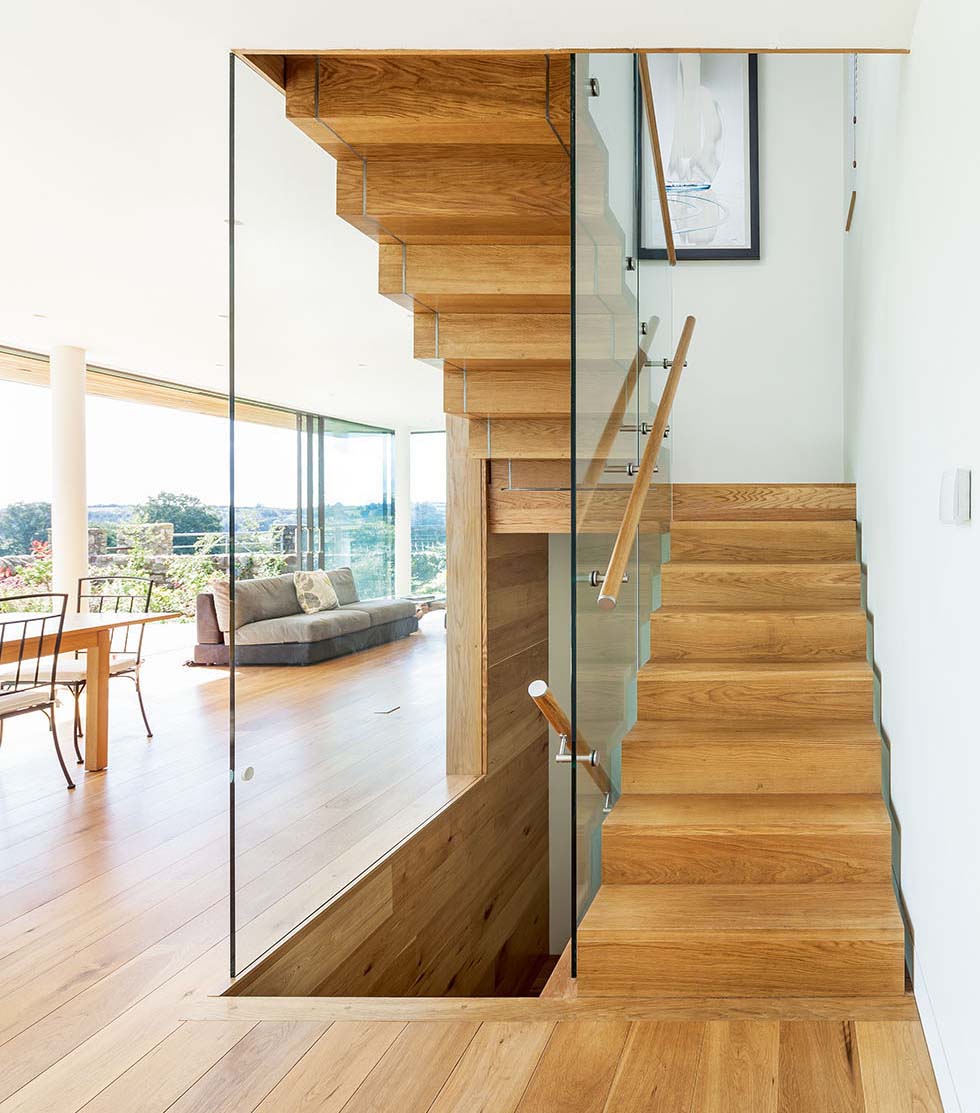 The staircase
