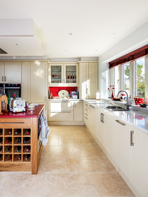 Kitchen in the Cotswold Eco Home
