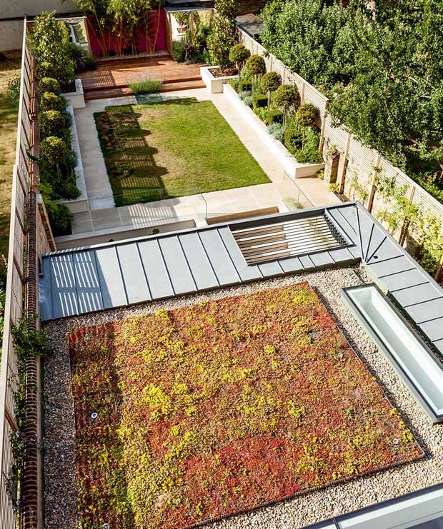 exterior of this build with basement extension