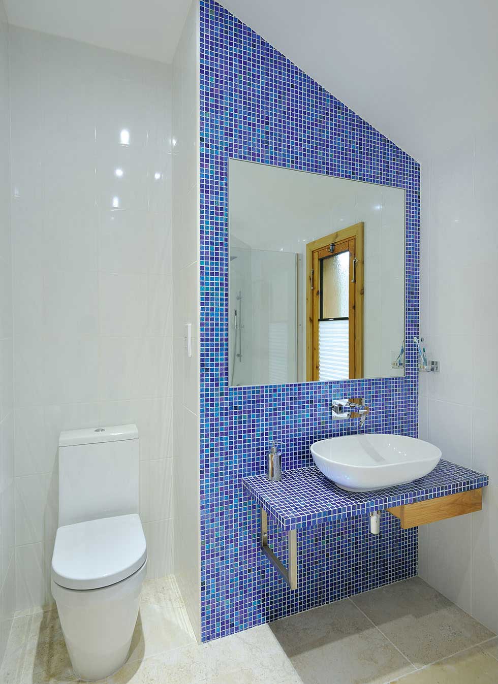 The bathroom