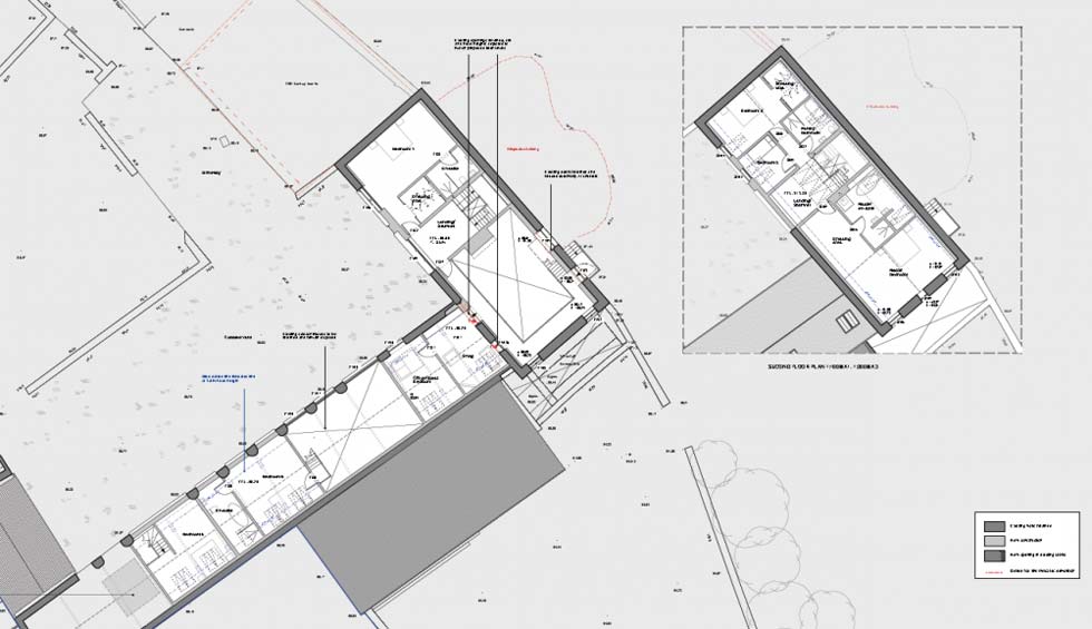 Baddeley first and second floor plans
