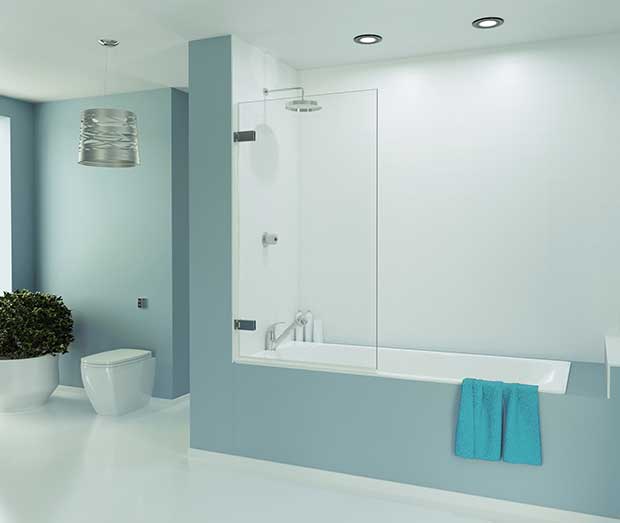 Merlyn Wall Hinged Bath Screen