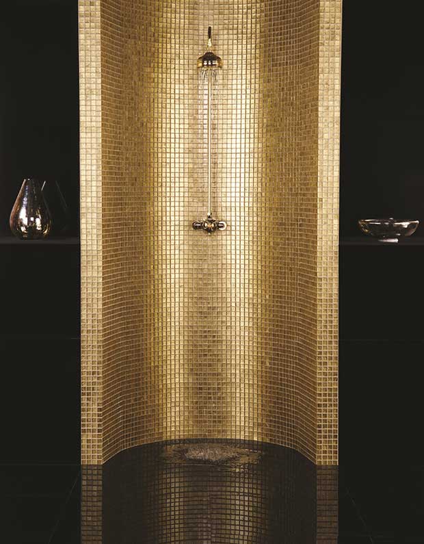 Gold Bullion Mosaic Tiles