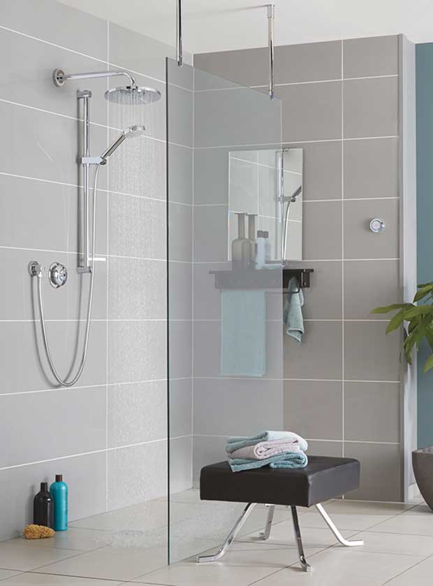Quartz Digital Divert Shower
