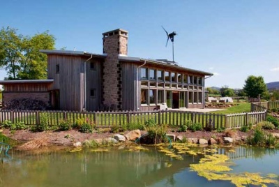 Contemporary self build eco home in Scotland