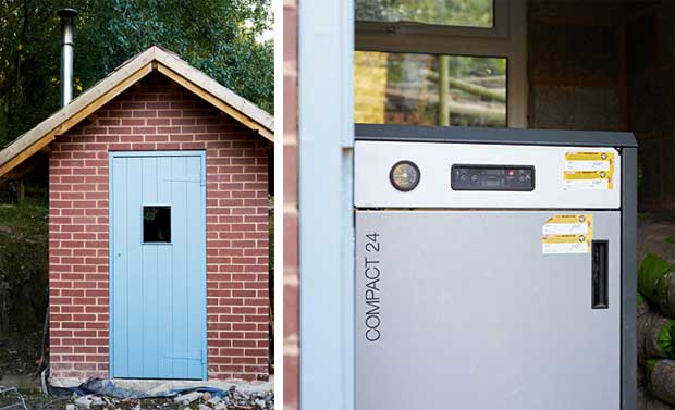 Alpha Heating biomass boiler